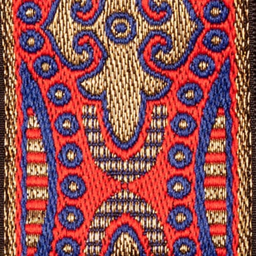 Ernie Ball Classic Jacquard Noble Rose Guitar/Bass Strap — Kashmir Sunset