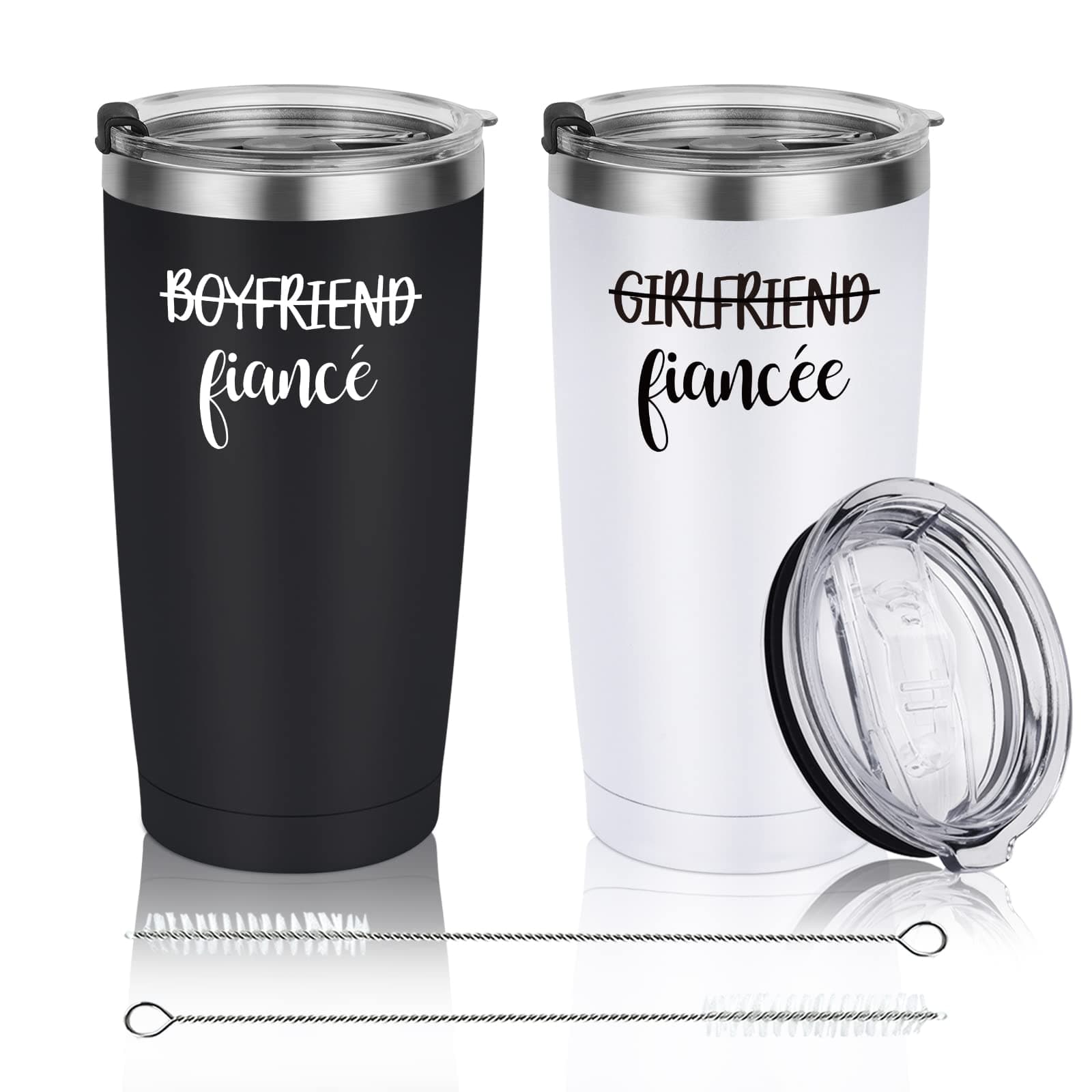 Engagement Gifts for Couples: Travel Tumbler Set