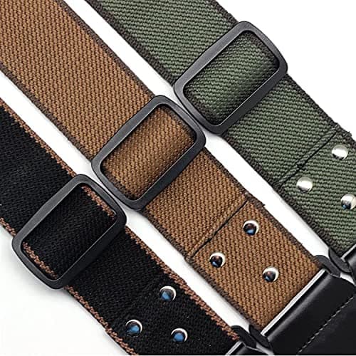 Black Pure Cotton Electric Guitar Strap Belt for Acoustic and Bass