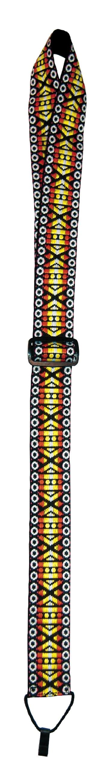 Burgundy Sunrise Performance Plus Classical Guitar/Ukulele Strap - GS5-RY