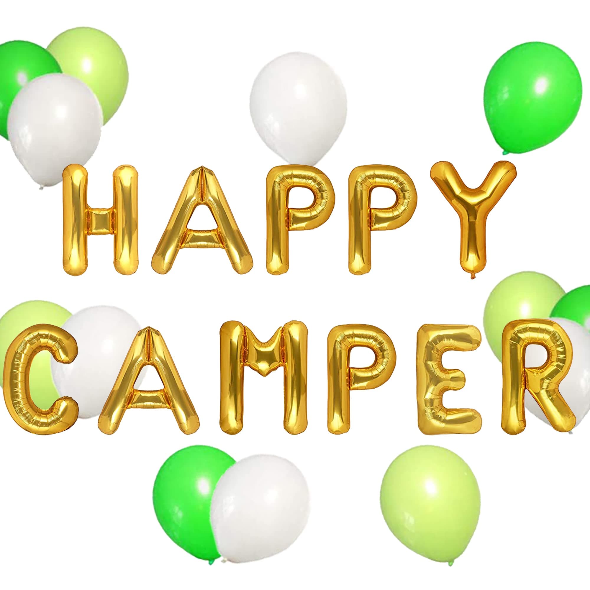 LaVenty Happy Camper Balloon Tent Birthday Party Decor