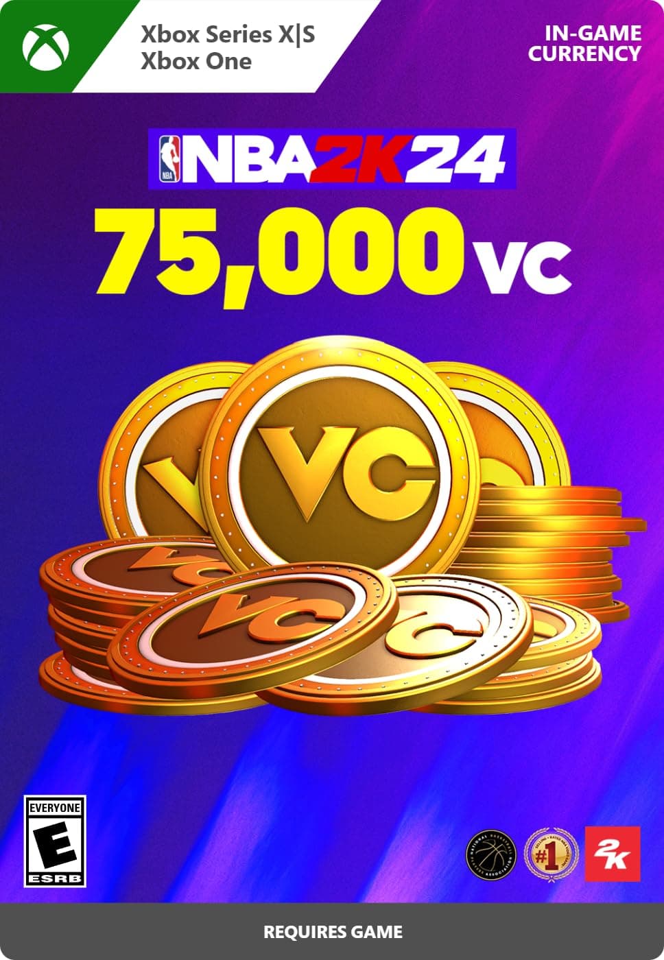 NBA 2K24: 75,000 VC for Xbox (Digital Code)