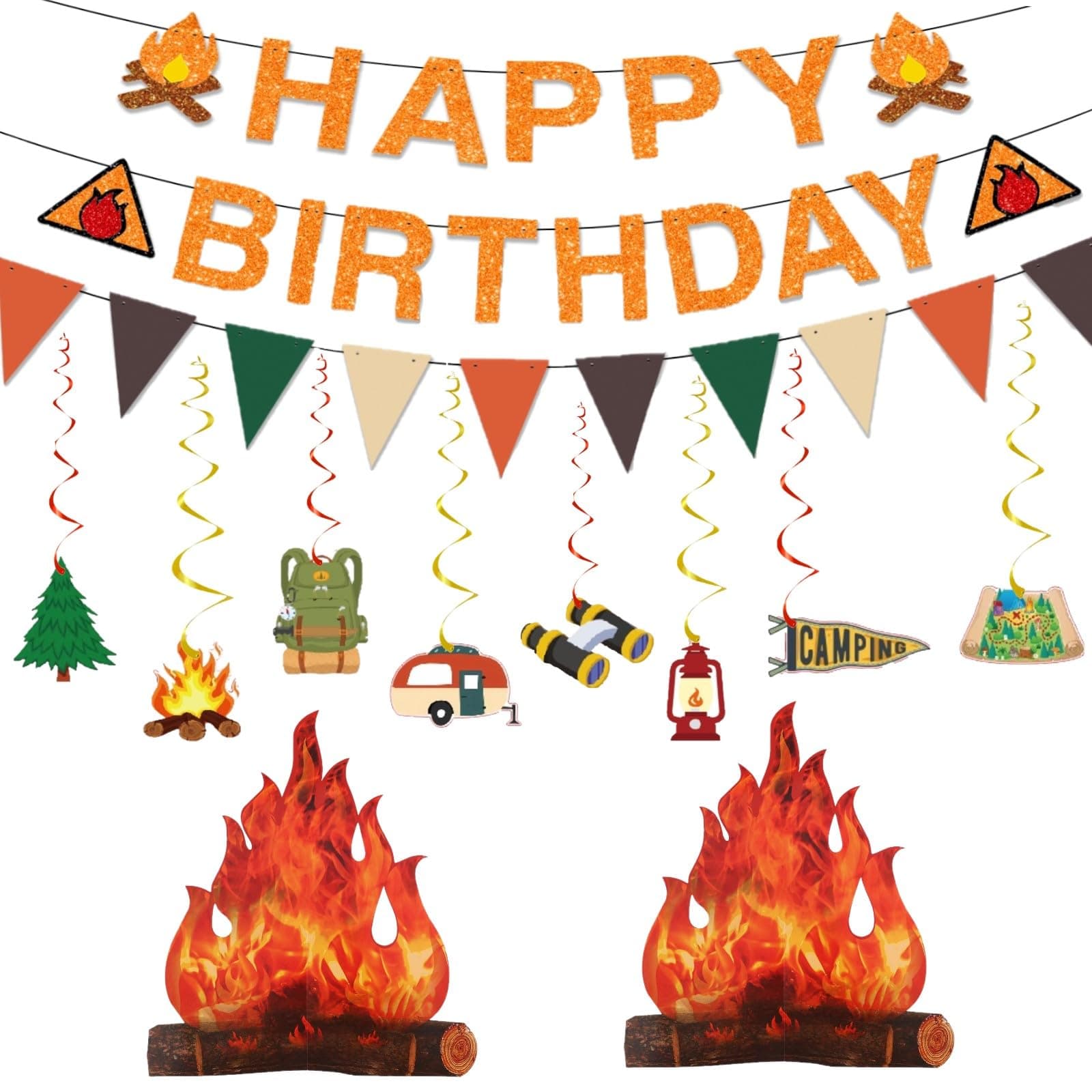Outdoor Adventure Birthday Party Decorations