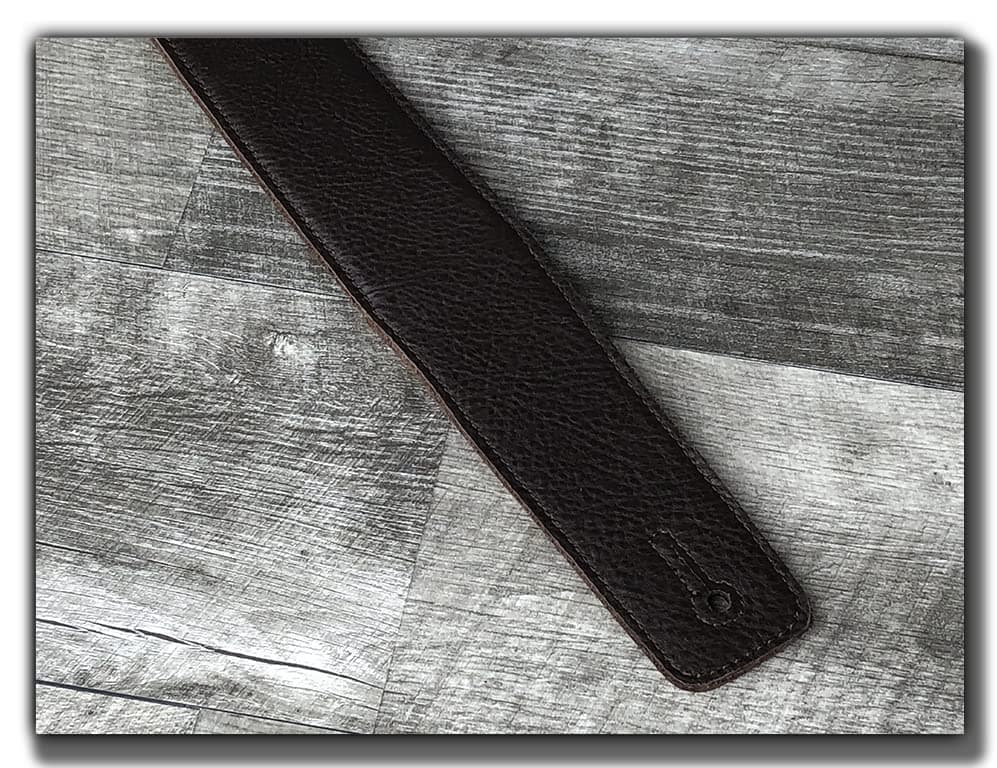 Full Grain Leather Guitar Strap 2 For Electric, Acoustic, and Bass Guitars (Whiskey Brown)