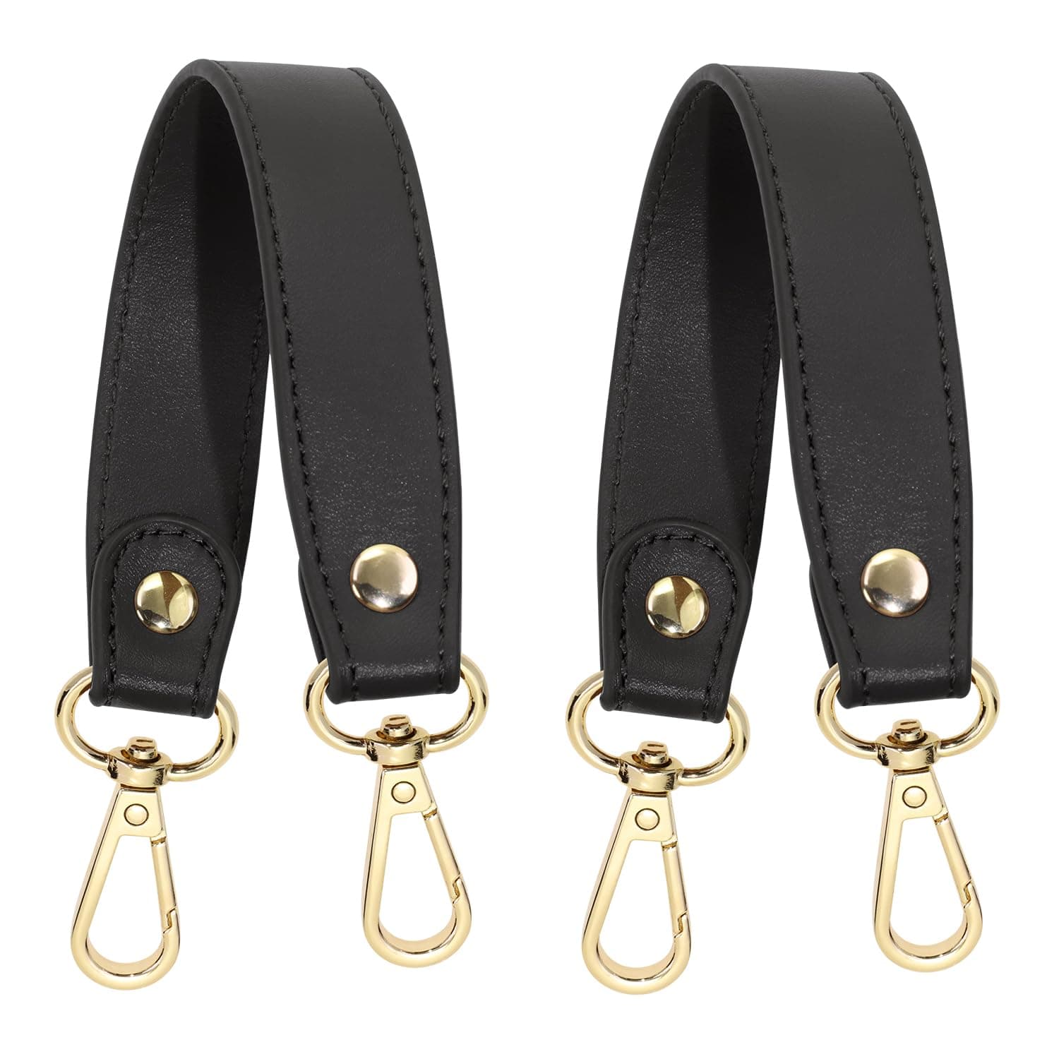 PENTA ANGEL PU Leather Purse Straps 2PCs 11" Handbag Tote Replacement Handle Straps