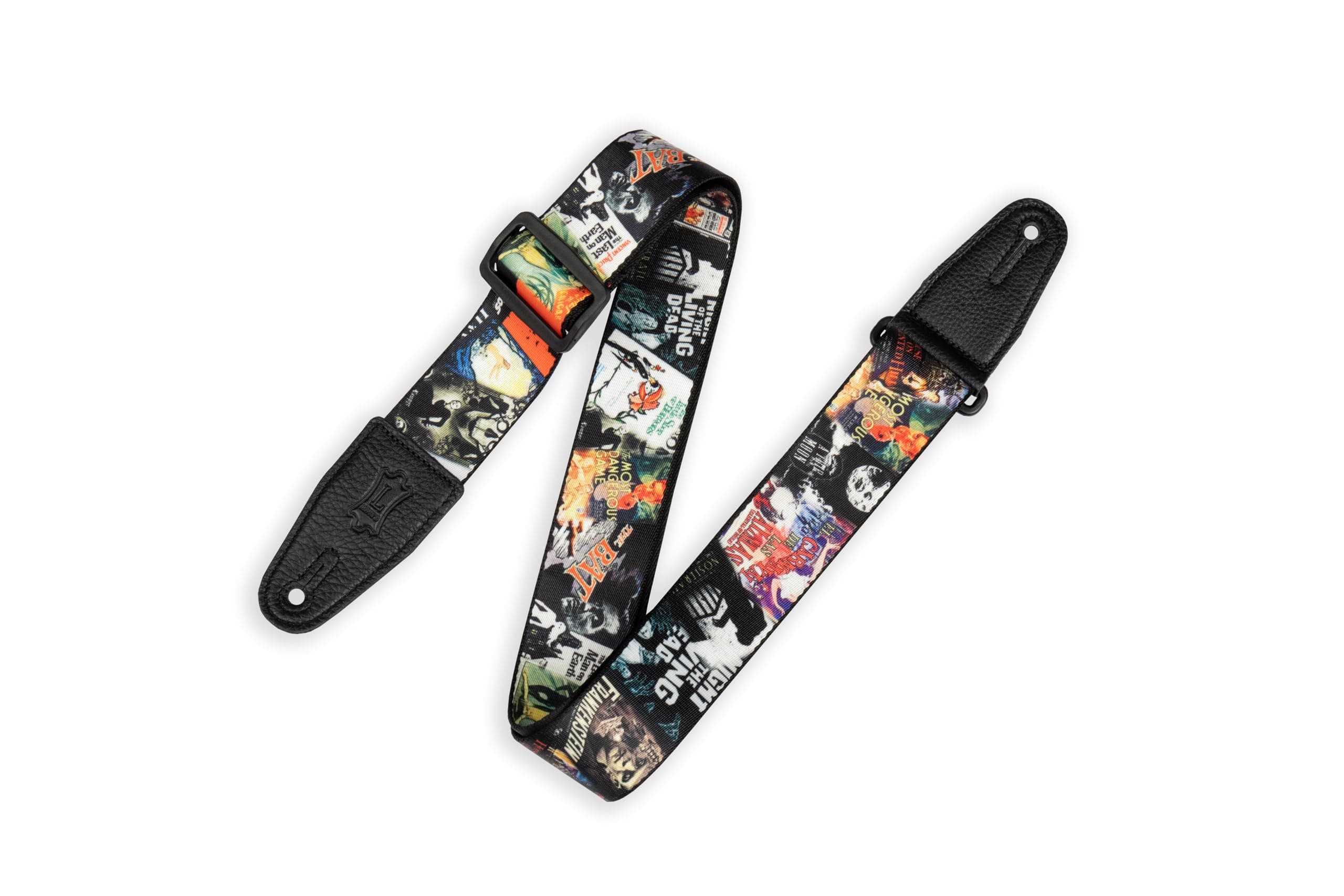 Levy's Leathers Horror Classics 2" Polyester Guitar Strap with Tri-Glide Adjustment