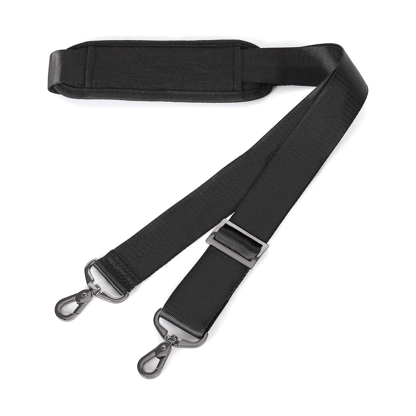 MOSISO 56 Inch Shoulder Strap for Laptop Bag, Black