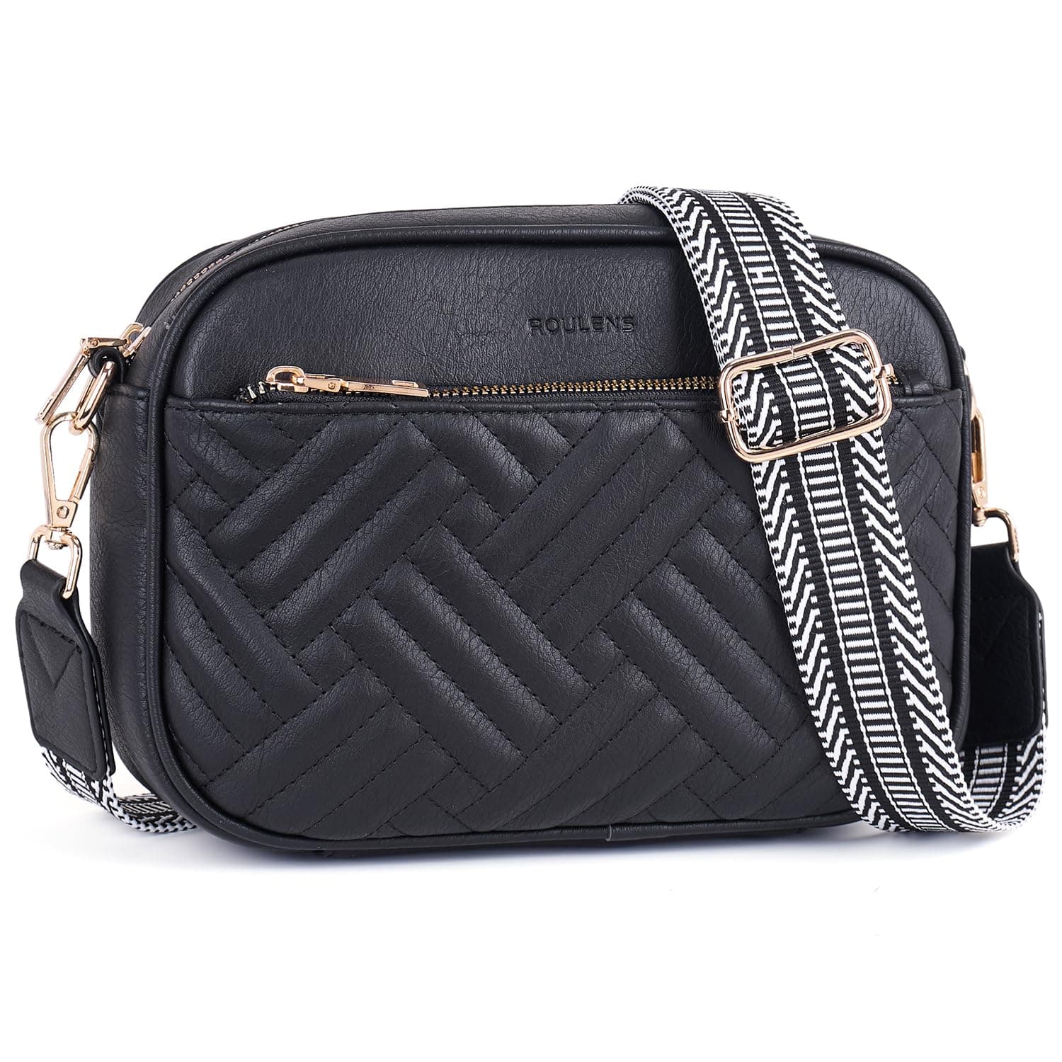 Trendy Quilted Crossbody Bags for Women with Card Slots