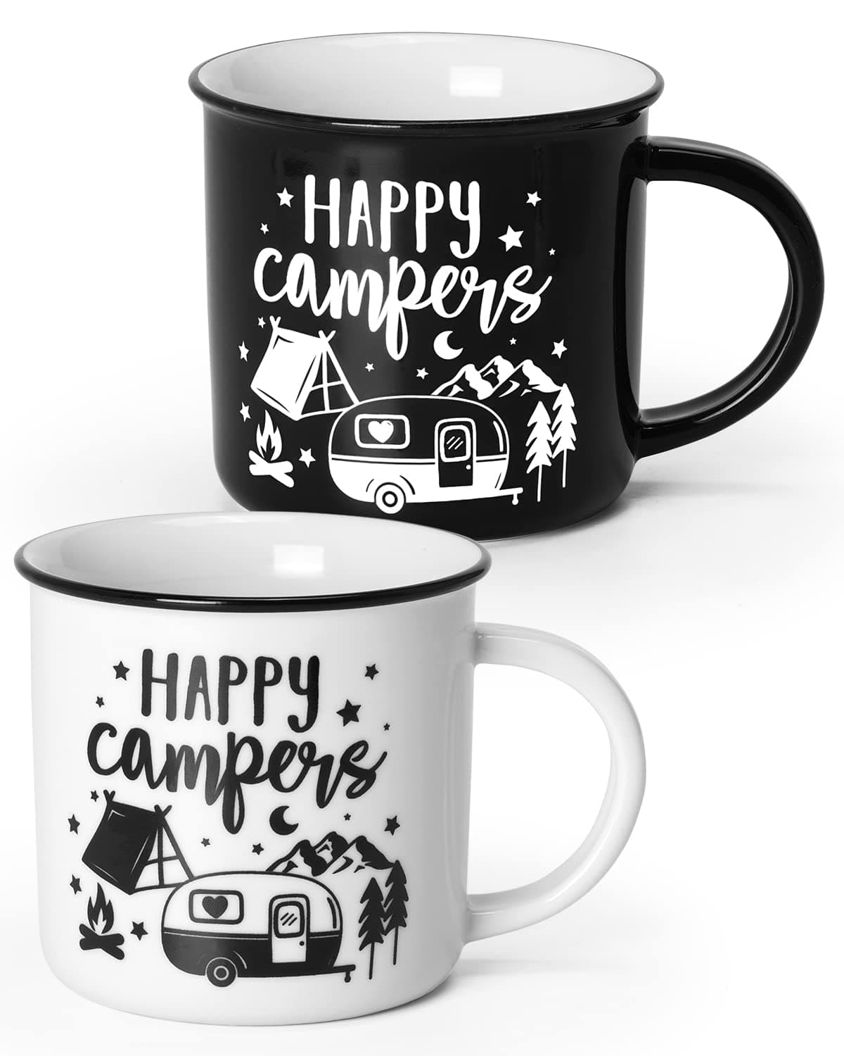 Couples Camping Mug Set for Christmas.