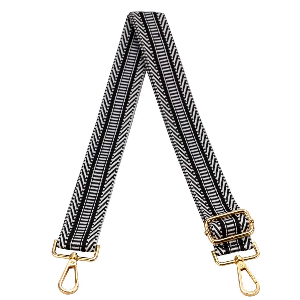 Women's Adjustable Jacquard Woven Purse Strap for Crossbody Bags