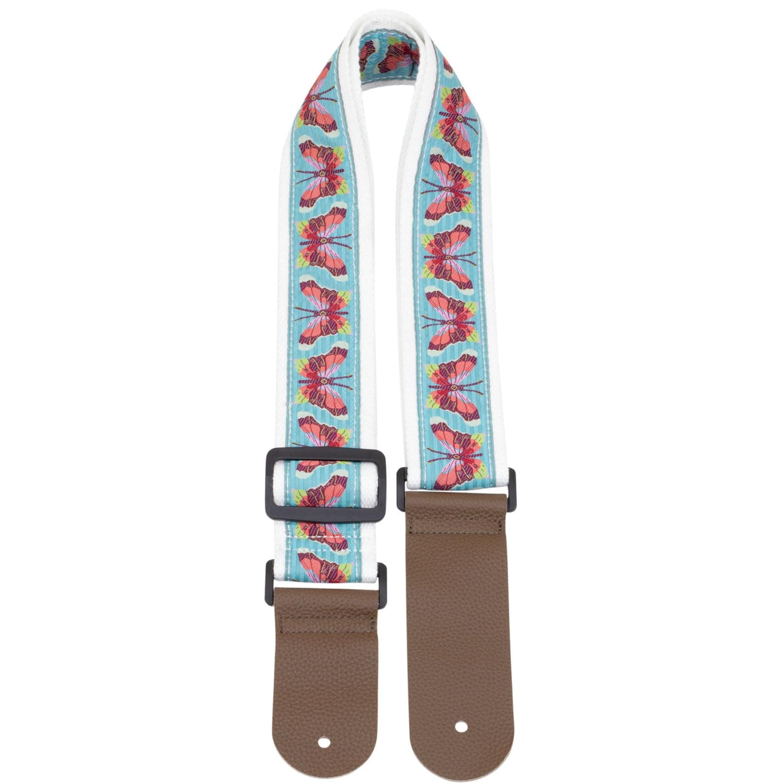 ZANQANO Vintage Jacquard Weave Guitar & Bass Strap