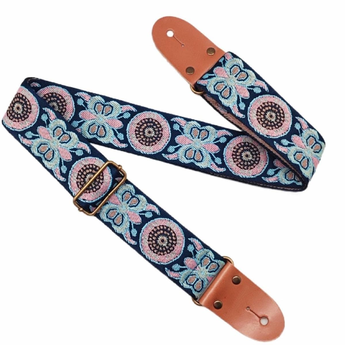 Best Gifts for Kids and Guitarists: Jacquard Embroidery Cotton Guitar Straps