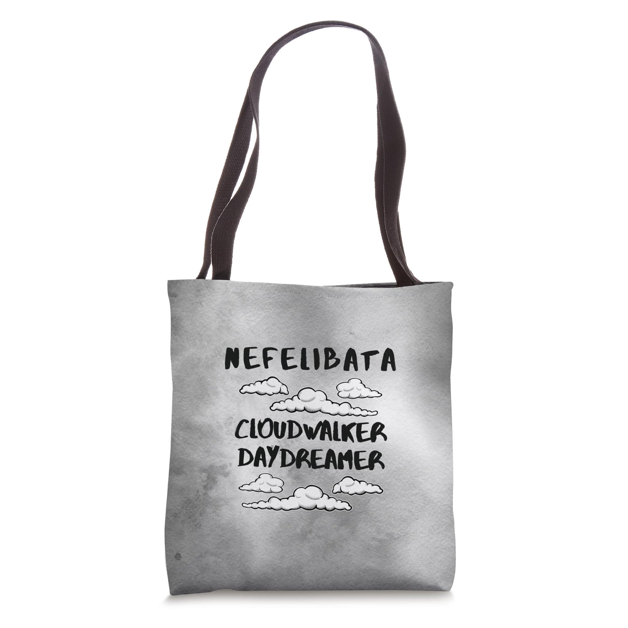 Nefelibata Cloudwalker Daydreamer Unique Word Definition Tote Bag