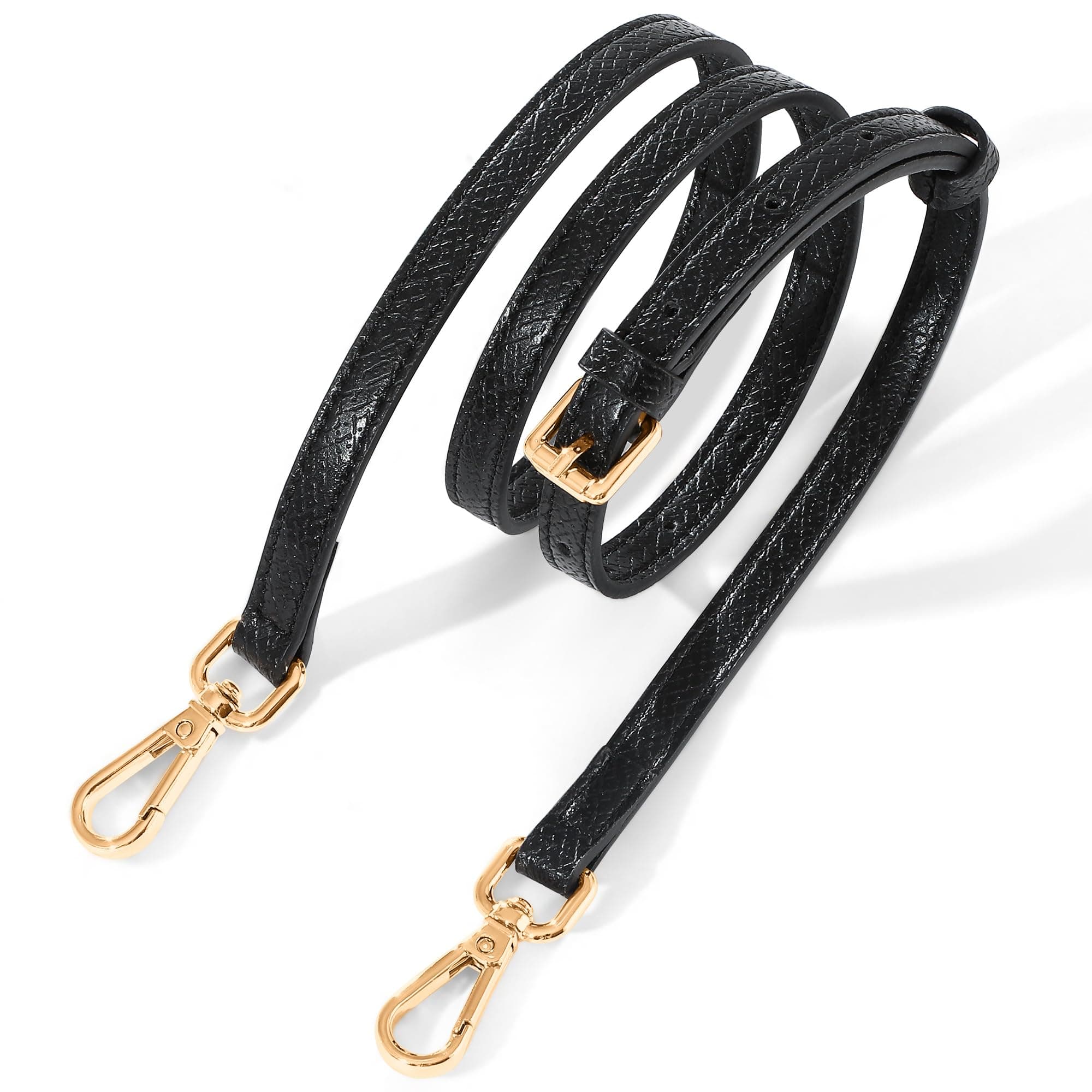 Hamdecro Leather Purse Strap Replacement, Crossbody & Shoulder Straps for Bags, Adjustable