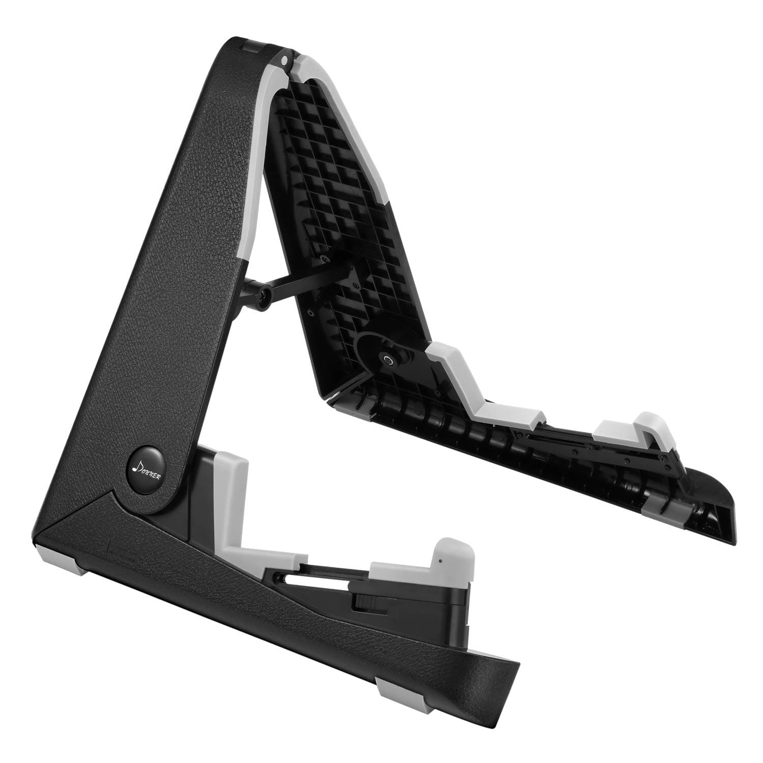 Travel Guitar Stand, Foldable Lightweight A Frame Floor Stand for Bass, Cello, Mandolin, Banjo, Ukulele