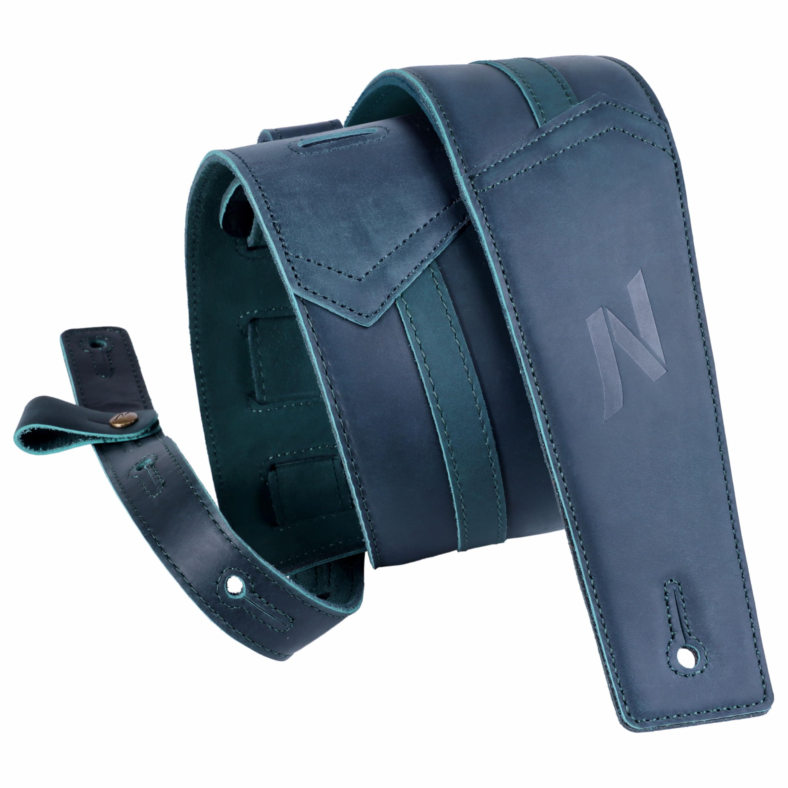 Nefelibata Blackish Green Bass & Electric Guitar Strap