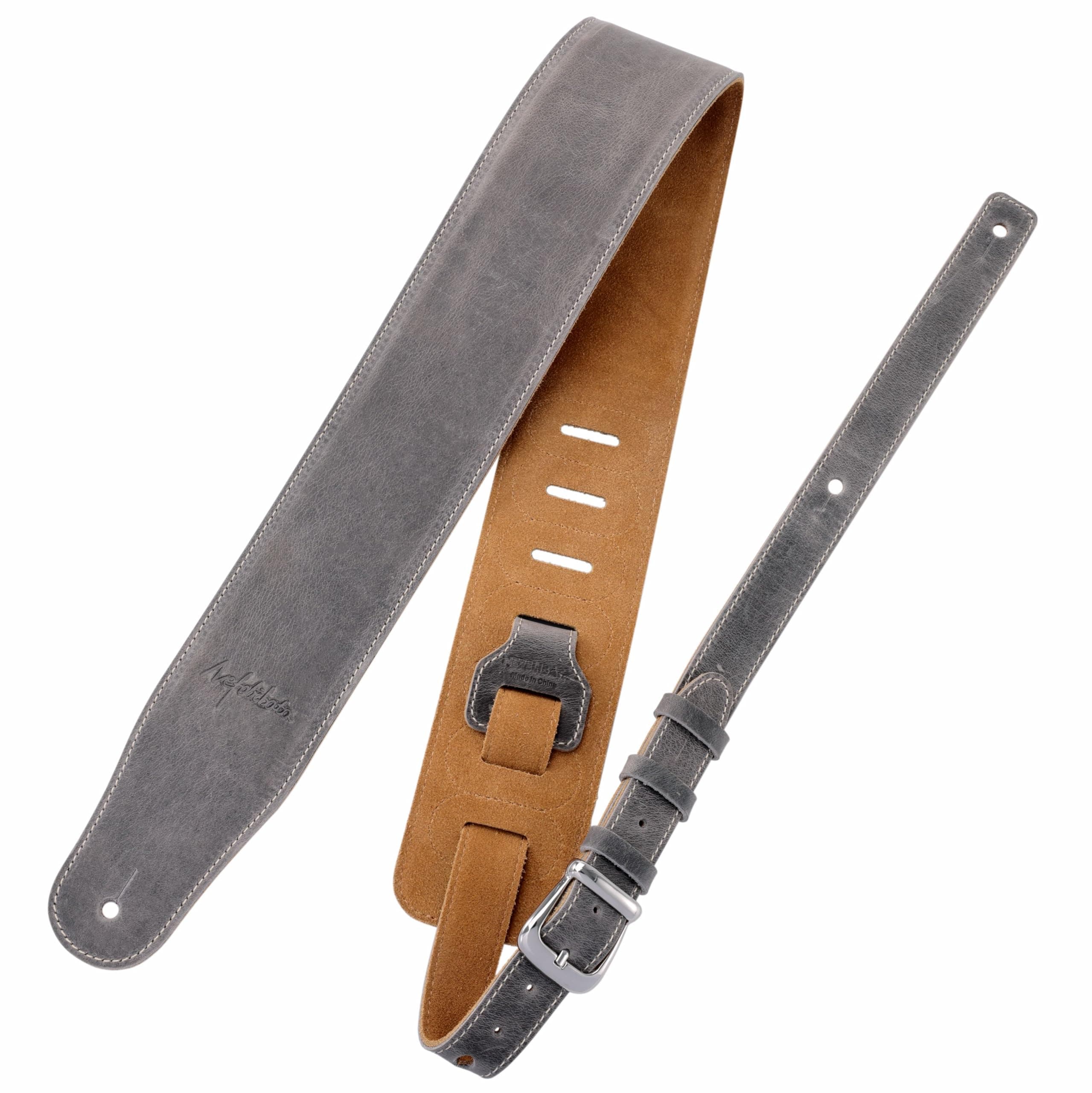 Nefelibata Full Grain Cowhide Guitar Strap with Foam Padding