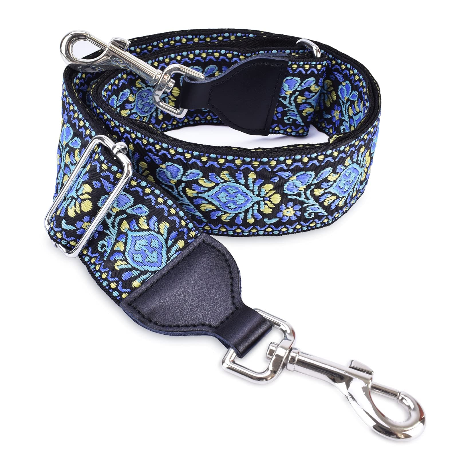 CloudMusic Handbag Crossbody Strap with Silver Clips