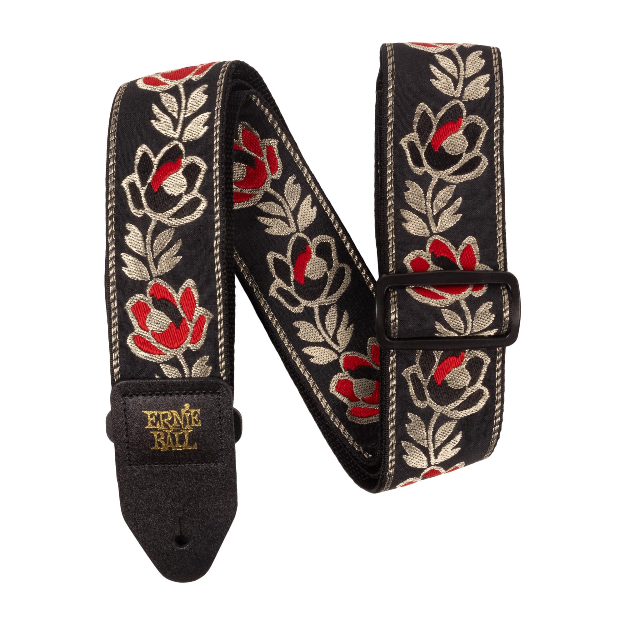 Ernie Ball Classic Jacquard Noble Rose Guitar/Bass Strap