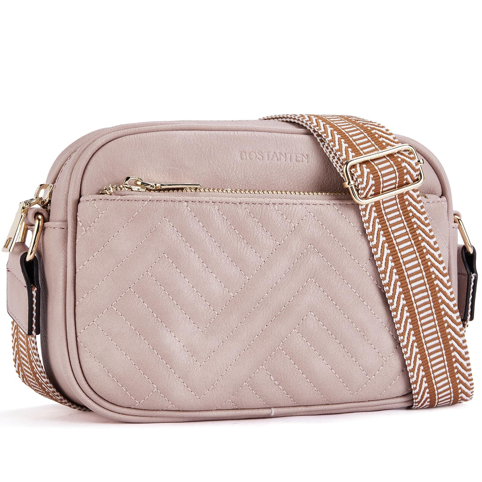 BOSTANTEN Quilted Crossbody Bags for Women